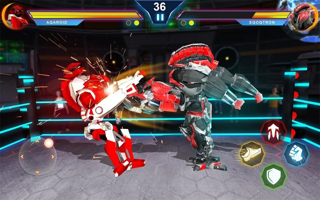 钢环的机器人战斗